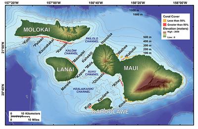 Modeling Fine-Scale Coral Larval Dispersal and Interisland Connectivity to Help Designate Mutually-Supporting Coral Reef Marine Protected Areas: Insights from Maui Nui, Hawaii